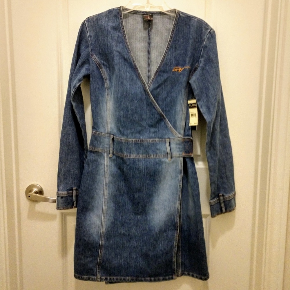 FUBU Blue jean dress